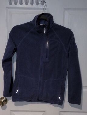 Columbia Purple Fleece Full-Zip Jacket for Kids